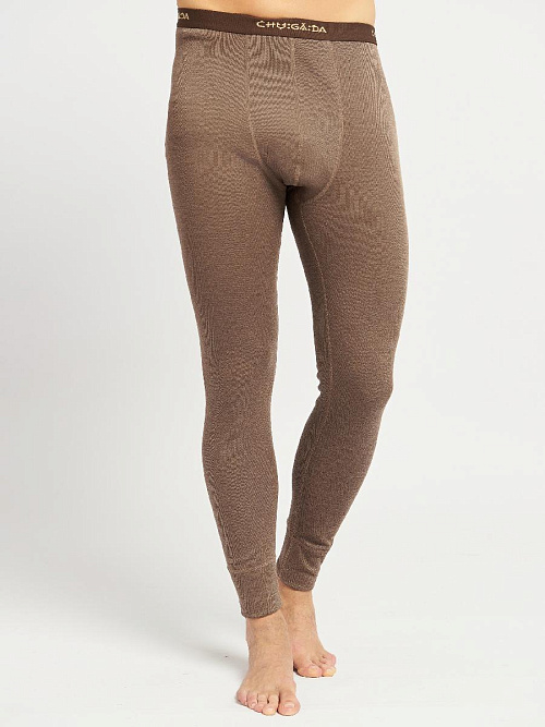 Кальсоны (термобелье) двухслойные с начесом из кофейного волокна и пэ мужские