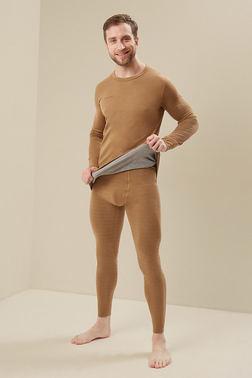 Кальсоны (термобелье) из верблюжьей шерсти двухслойные мужские