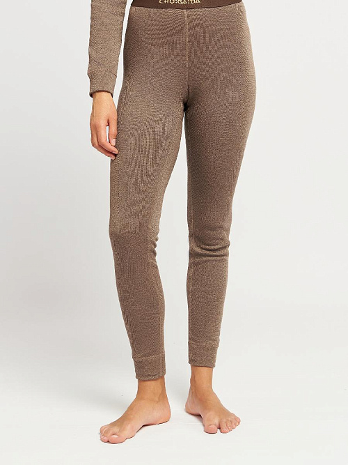 Кальсоны (термобелье) двухслойные с начесом из кофейного волокна и пэ женские