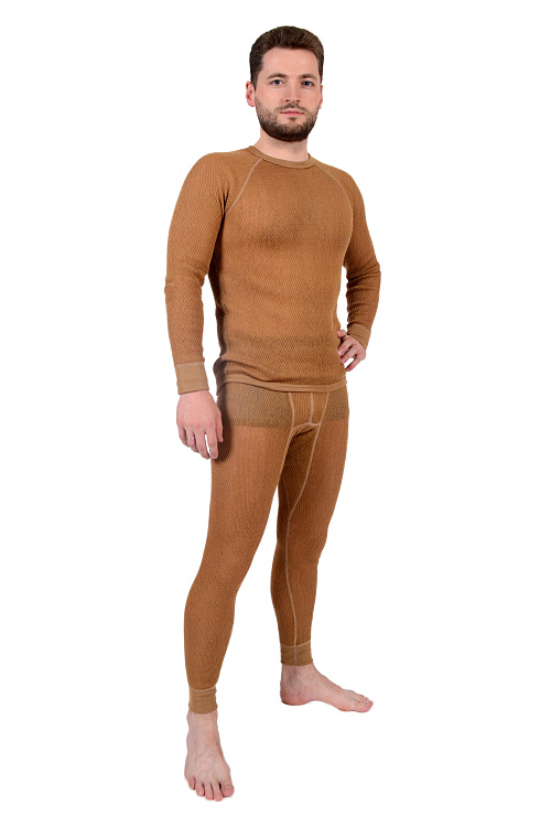 Кальсоны (термобелье) из верблюжьей шерсти однослойные мужские