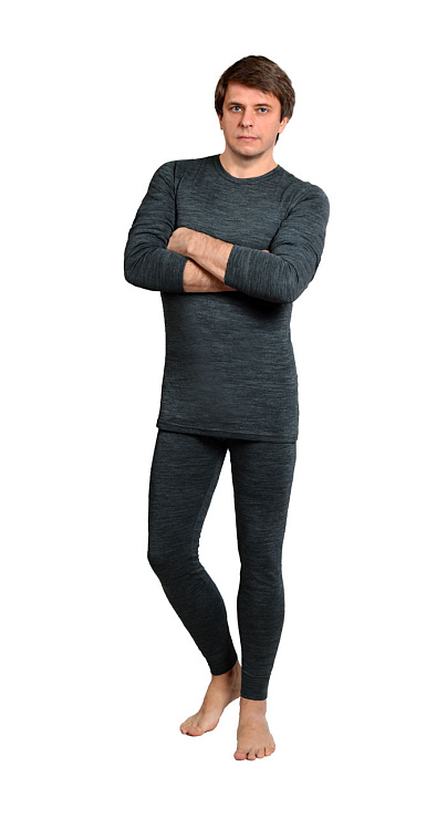 Кальсоны (термобелье) из хлопка двухслойные мужские