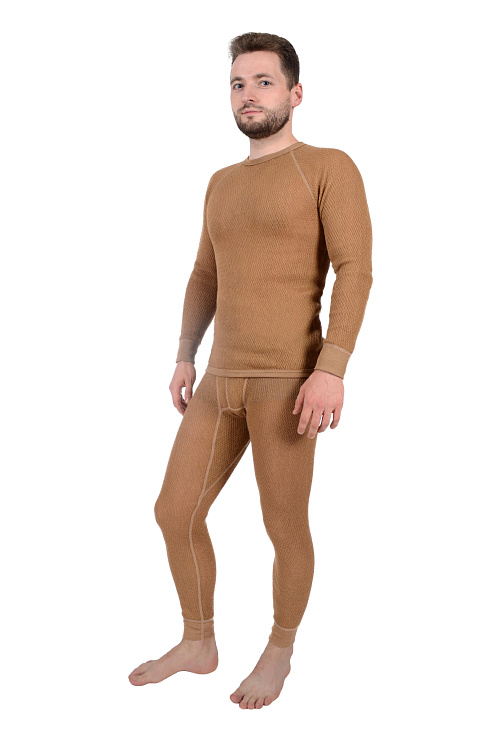 Кальсоны (термобелье) из верблюжьей шерсти однослойные мужские